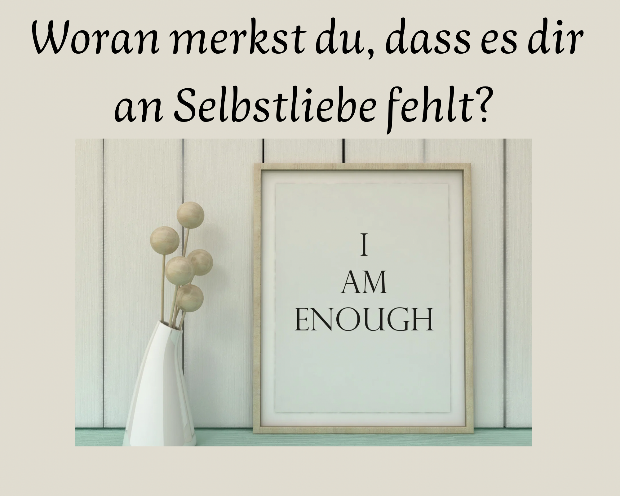 🕵️ Woran merkst du, dass es dir an Selbstliebe fehlt? woran merkst du, dass es dir an selbstliebe fehlt?
