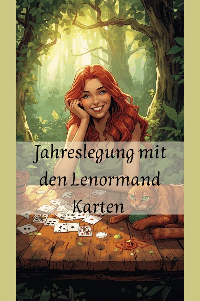 Jahreslegung mit den Lenormandkarten: Der seelische Kompass, der dir zeigt, wohin dein neues Jahr wirklich geht jahreslegung mit den lenormand karten