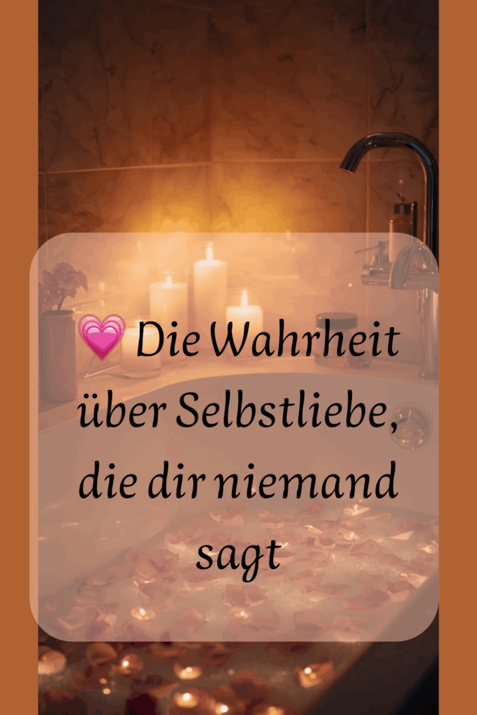 💗 Die Wahrheit über Selbstliebe, die dir niemand sagt 💗 die wahrheit über selbstliebe, die dir niemand sagt