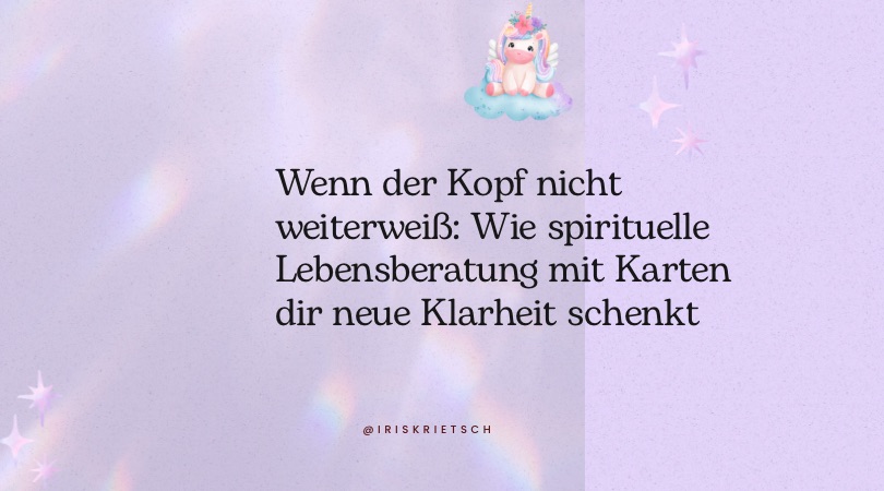 Wenn der Kopf nicht weiterweiß: Wie spirituelle Lebensberatung mit Karten dir neue Klarheit schenkt kopie von mmc 30 energy healing social posts