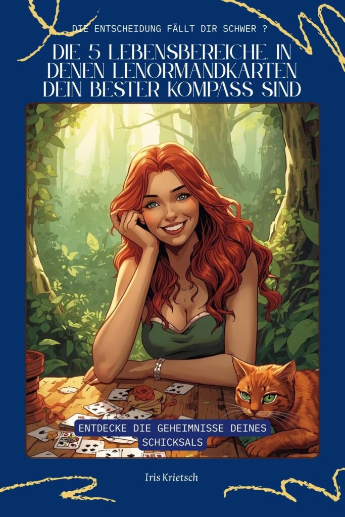 Die 5 Lebensbereiche, in denen Lenormandkarten dein bester Kompass sind pinterest pin kartenlegen
