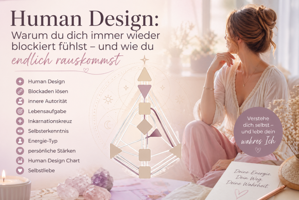 Human Design: Warum du dich immer wieder blockiert fühlst – und wie du endlich rauskommst f727adcb 5b52 4ac2 bf0a 26555ab2f9f5